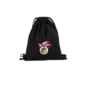 Merch Organic Premium Cotton Gymsack Black | #logo4c