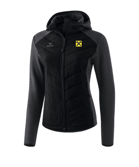 Erima Steppjacke Damen Schwarz