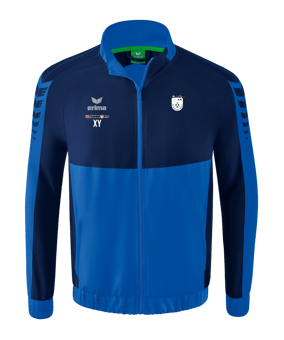 Erima Six Wings Präsentationsjacke Kids Blau