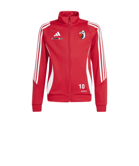 adidas Tiro 24 Trainingsjacke Kids Rot Weiss