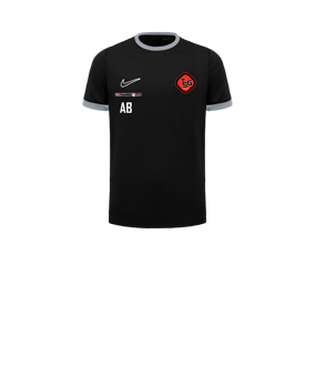 Nike Academy 25 Trainingsshirt Kids Schwarz F010