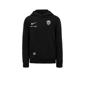 Nike Park 20 Fleece Hoody Kids Schwarz Weiss F010