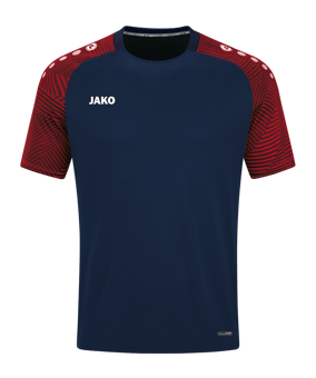 JAKO Performance T-Shirt Kids Dunkelblau Rot F909 - blau