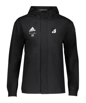 adidas Entrada 22 Allwetterjacke Kids Schwarz