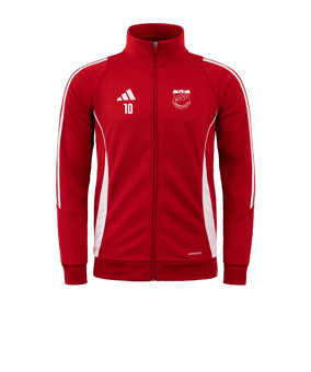 adidas Tiro 24 Trainingsjacke Rot Weiss