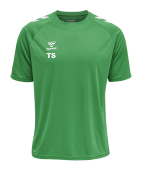 Hummel hmlCORE XK Poly T-Shirt Grün F6235