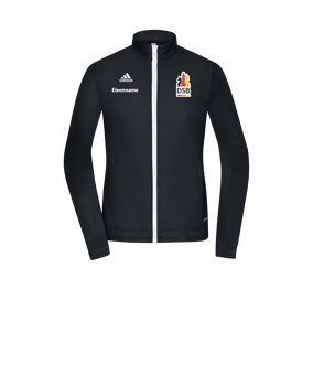 adidas Entrada 22 TK Trainingsjacke Damen Schwarz