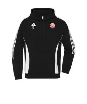 adidas Tiro 24 Hoody Schwarz Weiss