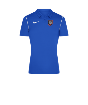 Nike Park 20 Poloshirt Damen Blau Weiss F463