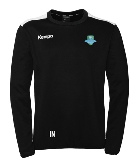 Kempa Emotion 27 Trainingssweatshirt Kids Schwarz Weiss F003