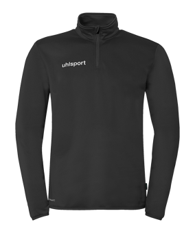 uhlsport Essential 1/4 Zip Top Schwarz F03 - schwarz