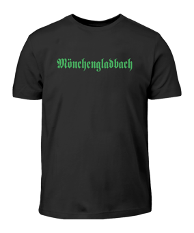 Kids T-Shirt "Gladbach" Schwarz - schwarz