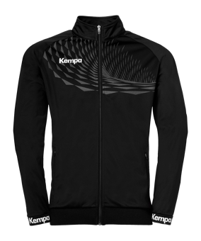 Kempa Wave 26 Poly Giacca da allenamento  bambini nero F001 - nero