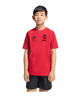 adidas Tiro Travel T-Shirt Kids Rot