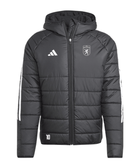 adidas Tiro 24 Winterjacke Schwarz Weiss