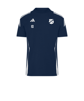 adidas Tiro 24 T-Shirt Blau Weiss
