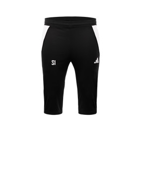 adidas Tiro 24 3/4 Trainingshose Schwarz Weiss