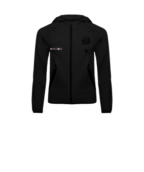 adidas Tiro Travel Hoody Kids Schwarz