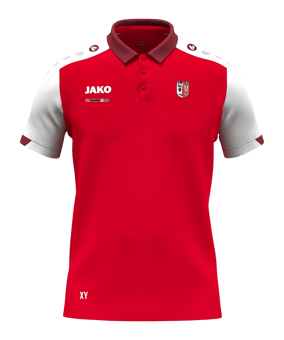 JAKO Dynamic Polo Rot F114
