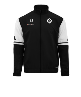 adidas Squadra 25 Präsentationsjacke Schwarz