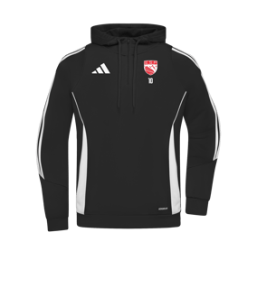 Sweat à capuche adidas Tiro 24 noir blanc 