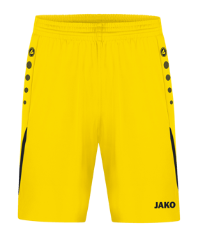 JAKO Challenge Short Damen Gelb Schwarz F301 - gelb