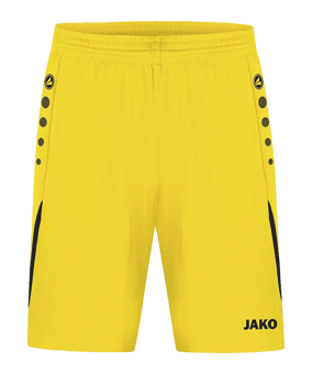 JAKO Challenge Short Damen Gelb Schwarz F301 - gelb