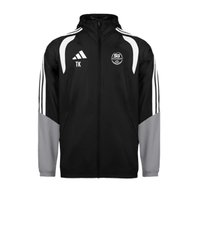 adidas Tiro 26 Regenjacke Schwarz