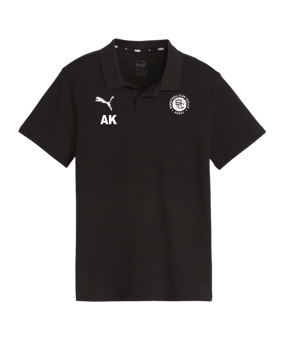 PUMA teamGOAL Casuals Poloshirt Kids Schwarz F03
