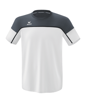 Erima Change by T-Shirt Weiss Grau - weiss