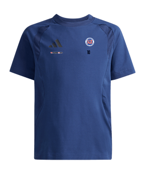 adidas Originals Tiro Travel T-Shirt Kids Dunkelblau