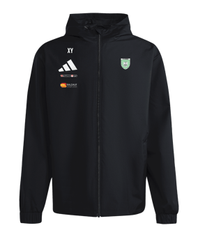 adidas Entrada 26 Regenjacke Schwarz
