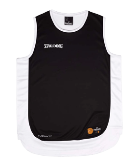 Spalding Hustle Tanktop Kids Schwarz - schwarz