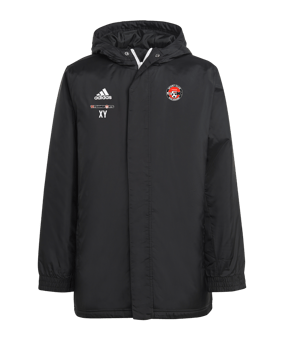 adidas Entrada 22 Stadium Jacke Kids Schwarz