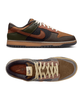 Nike Dunk Low Retro Premium Marron C201 - brun