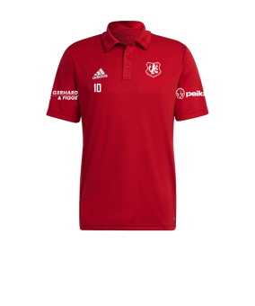adidas Entrada 22 Poloshirt Rot