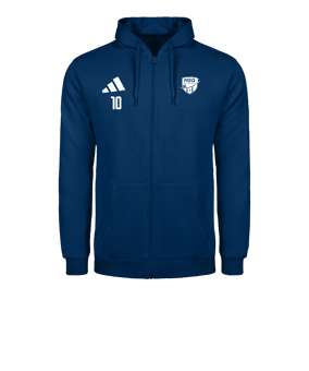 adidas Entrada 26 Kapuzenjacke Blau