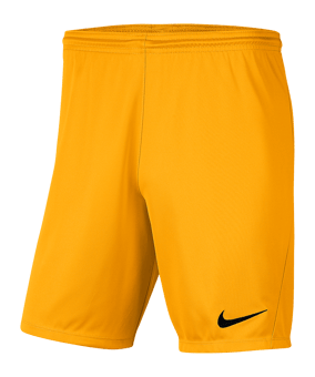 Nike Park III Short Orange F739