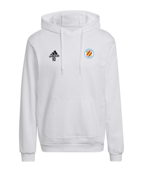 Sweat à capuche adidas Entrada 22 blanc 