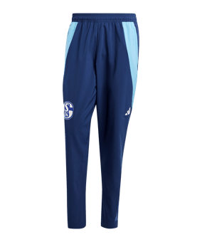 adidas FC Schalke 04 Jogginghose Dunkelblau - blau