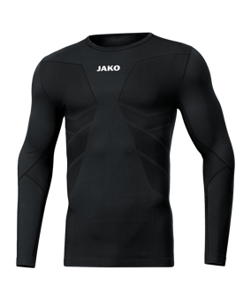 JAKO Comfort Recycelt langarm Kids Schwarz F800 - schwarz