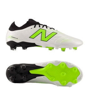 New Balance Tekela Pro Low Laced v5 FG Lime Light Weiß - weiss