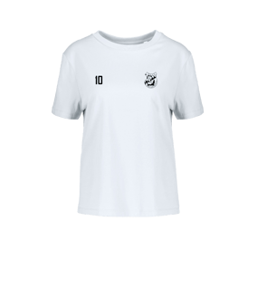Merch Muser T-Shirt Women White | #logo1c