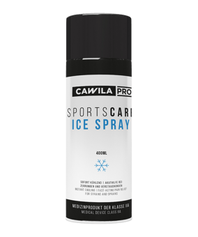 Cawila PRO Sportscare Ice Spray | 400ml | Eisspray | Kühlspray - weiss