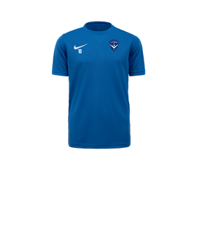 Maillot à manches courtes Nike Park VII enfant bleu