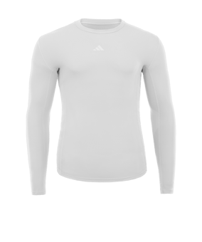 adidas Techfit Manches Longues Blanc