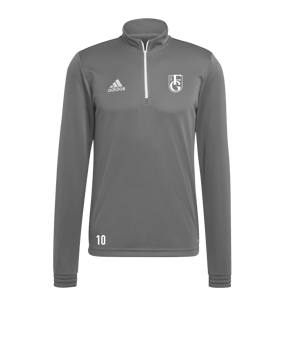 adidas Entrada 22 HalfZip Sweatshirt Grau