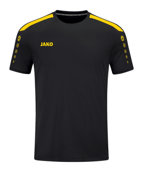 JAKO Power Trikot Kids Schwarz Gelb F803 - schwarz