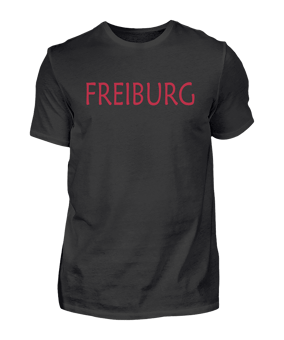 T-Shirt "Freiburg" Schwarz - schwarz