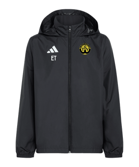 adidas Entrada 26 Jacke Kids Schwarz Regenjacke